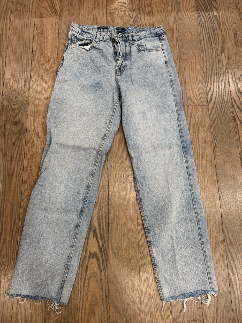 wild fable Denim Light Blue High-Rise Straight Jeans Women’s 8 ~ WORN ONCE